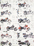  SB1985 (): Specifications brochure 1984 Motorcycles - NOS