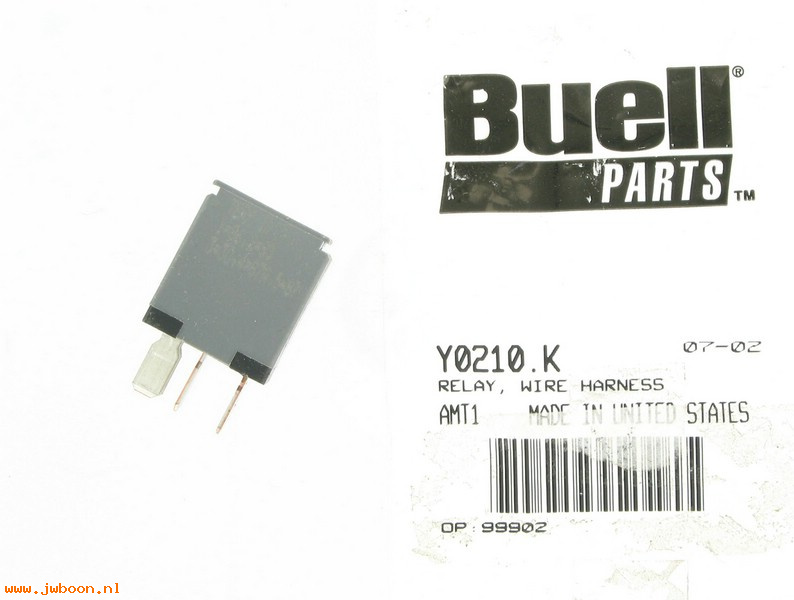   Y0210.K (70393-99Y): Relay, wire harness - NOS - Buell M2 00-02. S3 99-02. X1 99-02