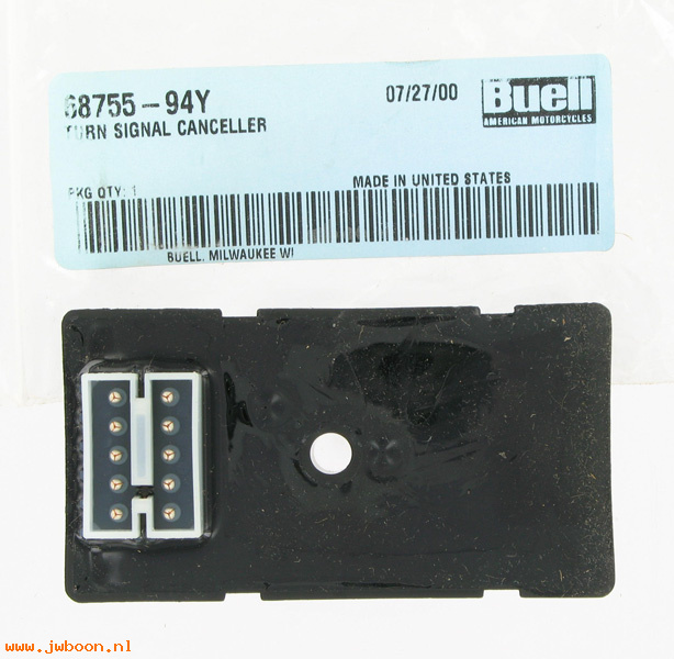   Y0508.8 (68755-94Y): Turn signal canceller - NOS - Buell S2 Thunderbolt '95-'96